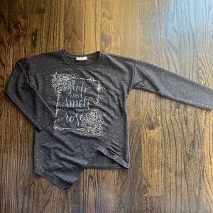 Black Shirt with sparkles